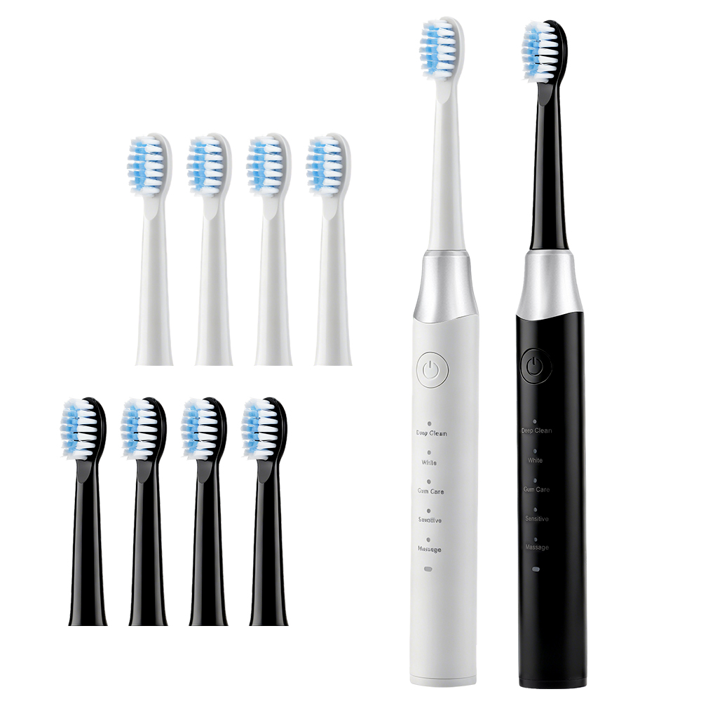 Teeth Whitening Toothbrush - Электрическая звуковая зубная щетка, 2 минуты,