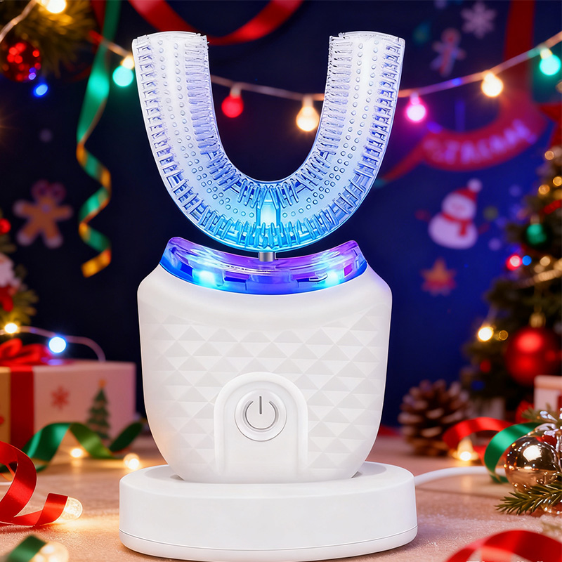 Teeth Whitening Toothbrush - Электрическая зубная щетка U-образной формы с