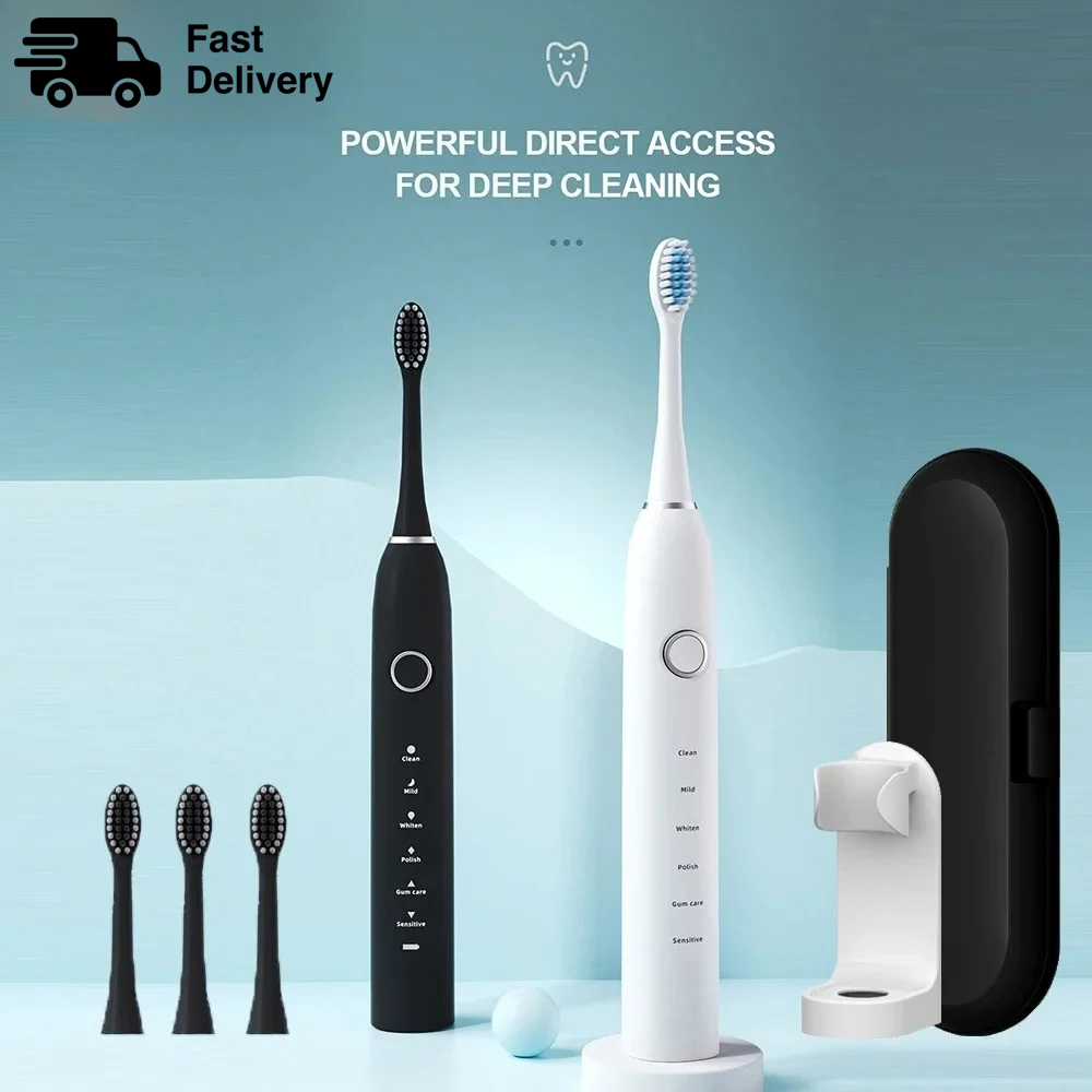 Teeth Whitening Toothbrush - Электрическая зубная щетка KLXKLX Sonic с