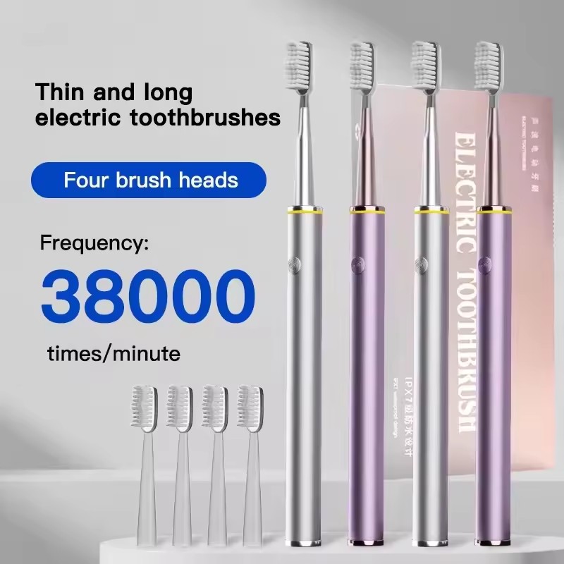 Teeth Whitening Toothbrush - Электрическая зубная щетка Sonic, умная тонкая
