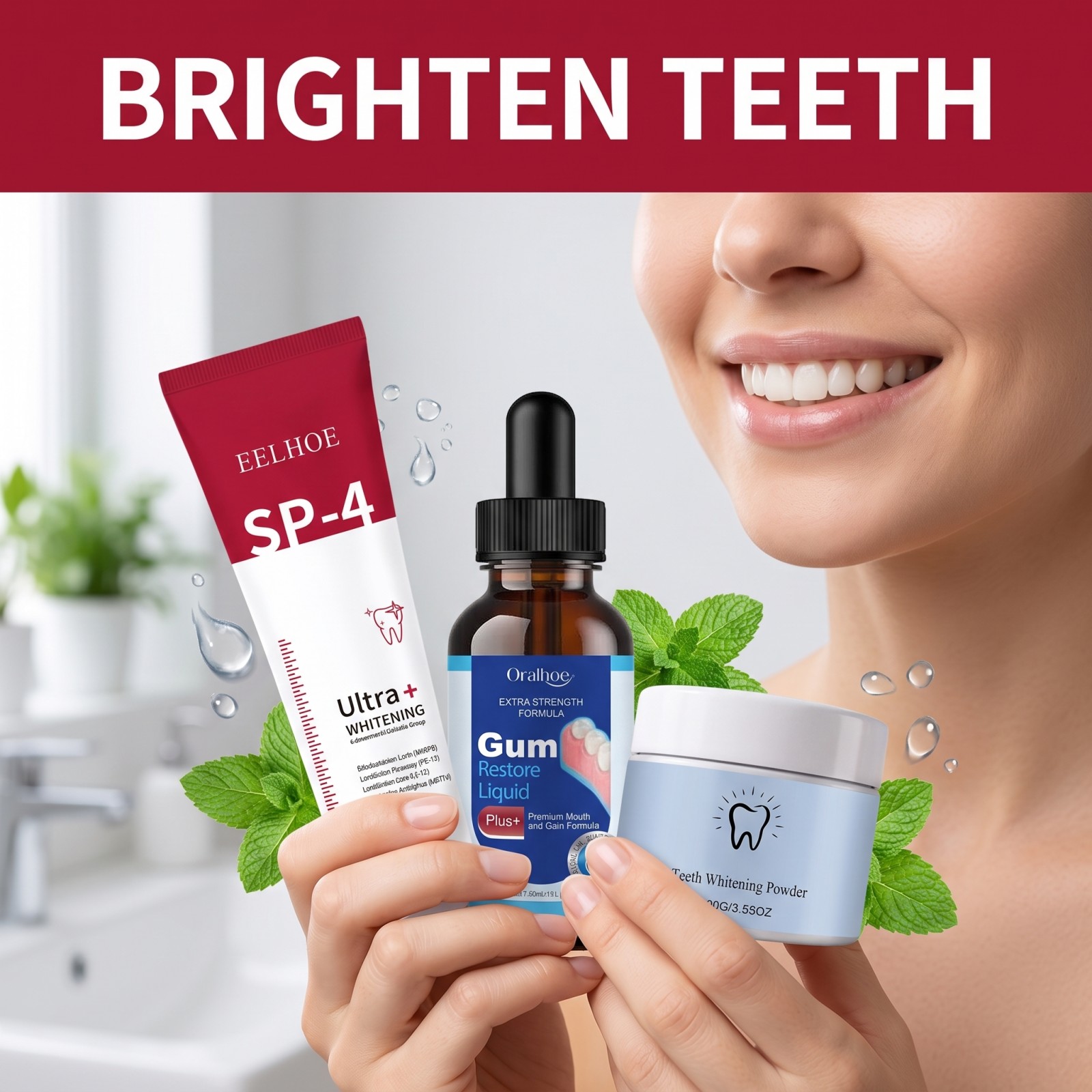 Набор для ухода за полостью рт – обзор и цена Whitening Mouthwash