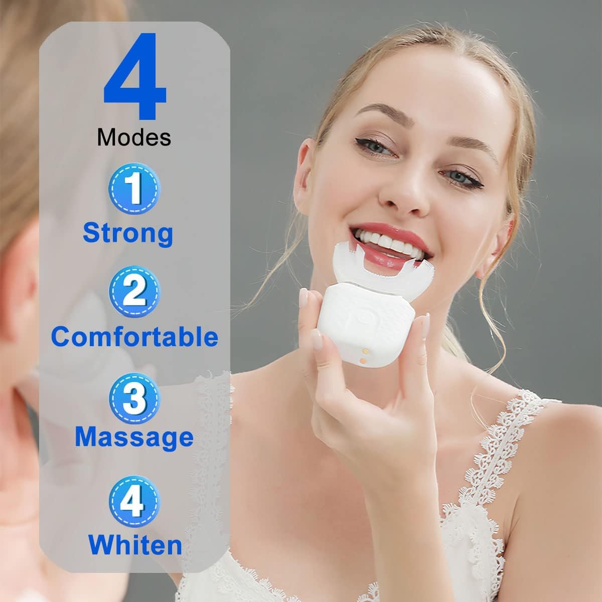Уход за зубами, U-образная эле – обзор и цена Teeth Whitening Toothbrush