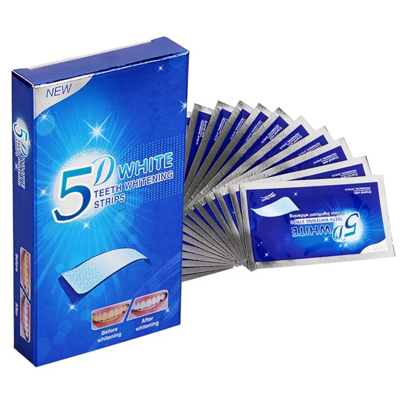 5d гель для отбеливания зубов, – обзор и цена Teeth Whitening Strips Crest