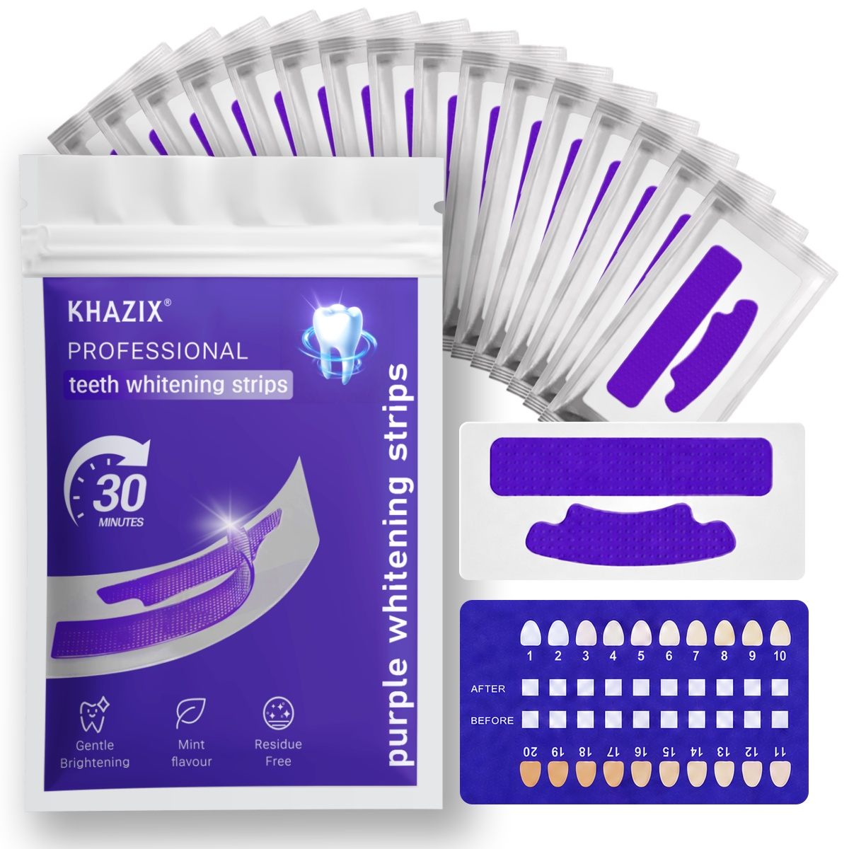 7 шт. полосок для отбеливания  – обзор и цена Teeth Whitening Strips Crest