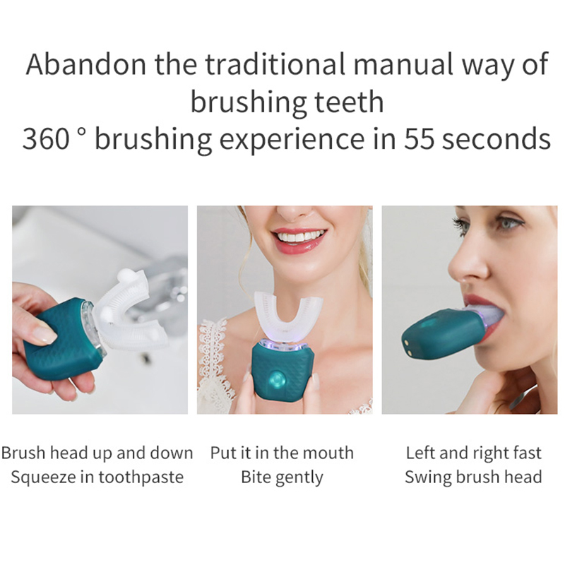 Электрическая зубная щетка U-о – обзор и цена Teeth Whitening Toothbrush