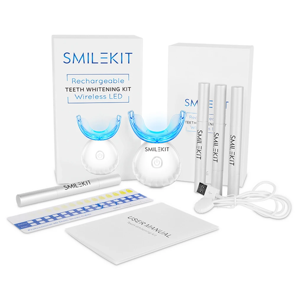 Набор для отбеливания зубов, м – обзор и цена Teeth Whitening Light Kit