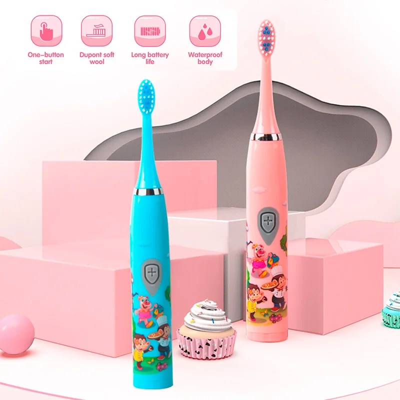 Детская звуковая электрическая – обзор и цена Teeth Whitening Toothbrush