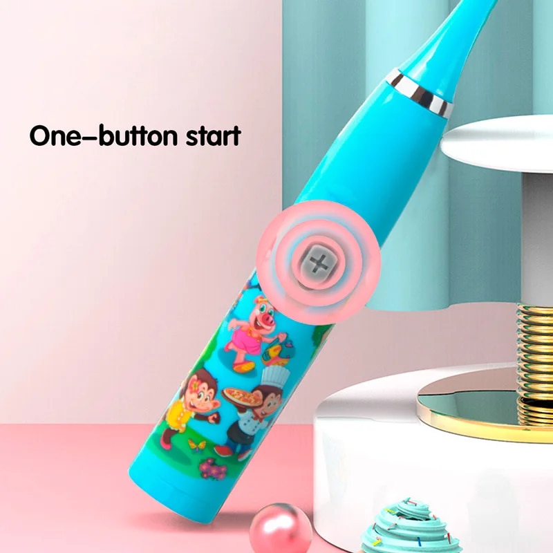 Детская звуковая электрическая – обзор и цена Teeth Whitening Toothbrush