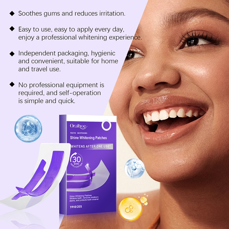 Фиолетовые полоски для отбелив – обзор и цена Teeth Whitening Strips Crest