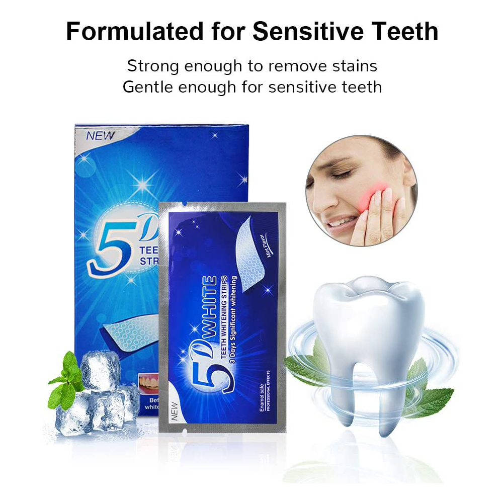 5D-полоски для отбеливания зуб – обзор и цена Teeth Whitening Strips Crest